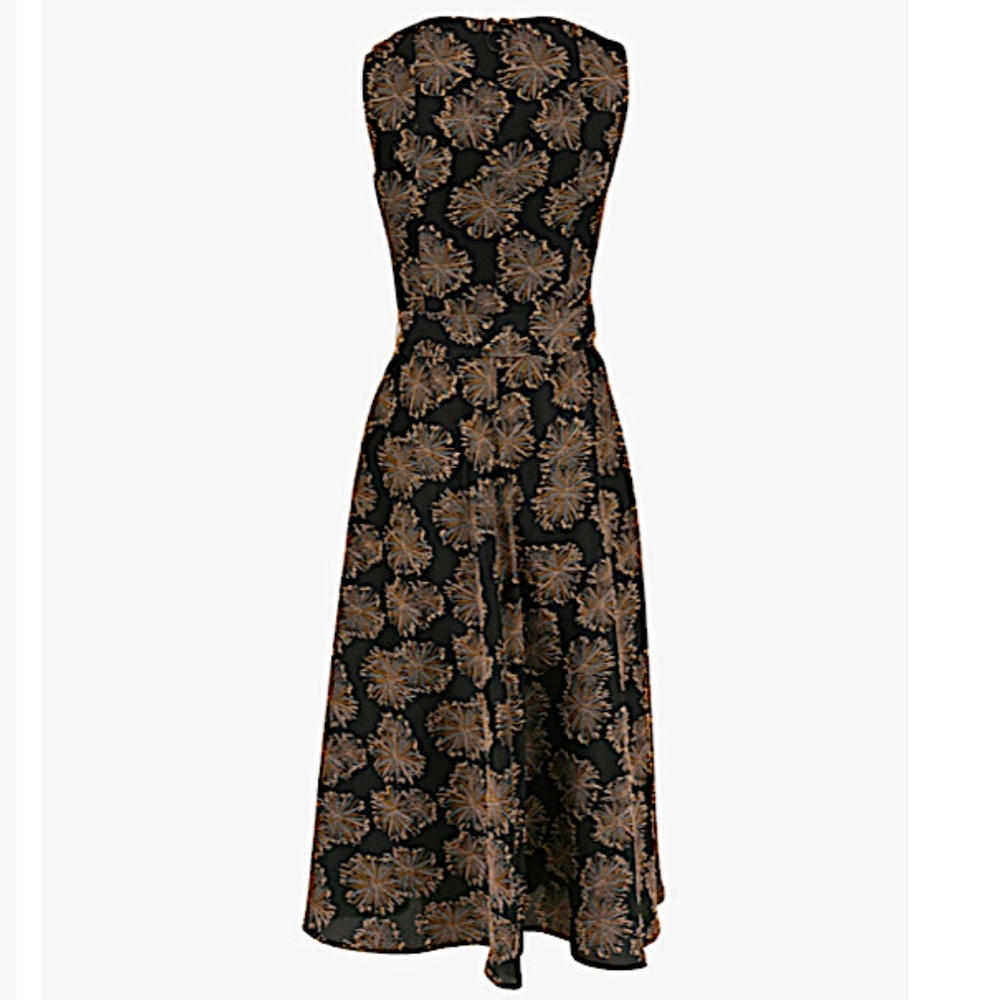 Desert Flower Jacquard Midi Dress Akris punto - Picture 11 of 16